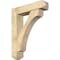 Ekena Millwork Legacy Craftsman Rough Sawn Bracket w/ Offset Brace, Douglas Fir, 8"W x 34"D x 42"H BKT0806X34X42LEC04RDF - alternate 1